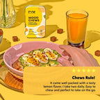 PYM Citrus Mood Chews - Suplemento para el Estado de Ánimo con GABA y L-Theanina, 20 Gomitas