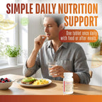 Apetigen-Plus Estimulante del Apetito – Multivitamínico con Hierro, Zinc y L-Lisina – 60 Comprimidos