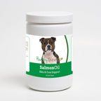 Healthy Breeds Staffordshire Bull Terrier - Snacks blandos de aceite de salmón, 120 unidades