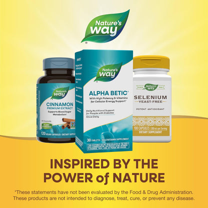 Nature's Way Alpha Betic - Multivitamínico – Taurina: Aminoácido que juega un papel en la función cardíaca y – Image 7
