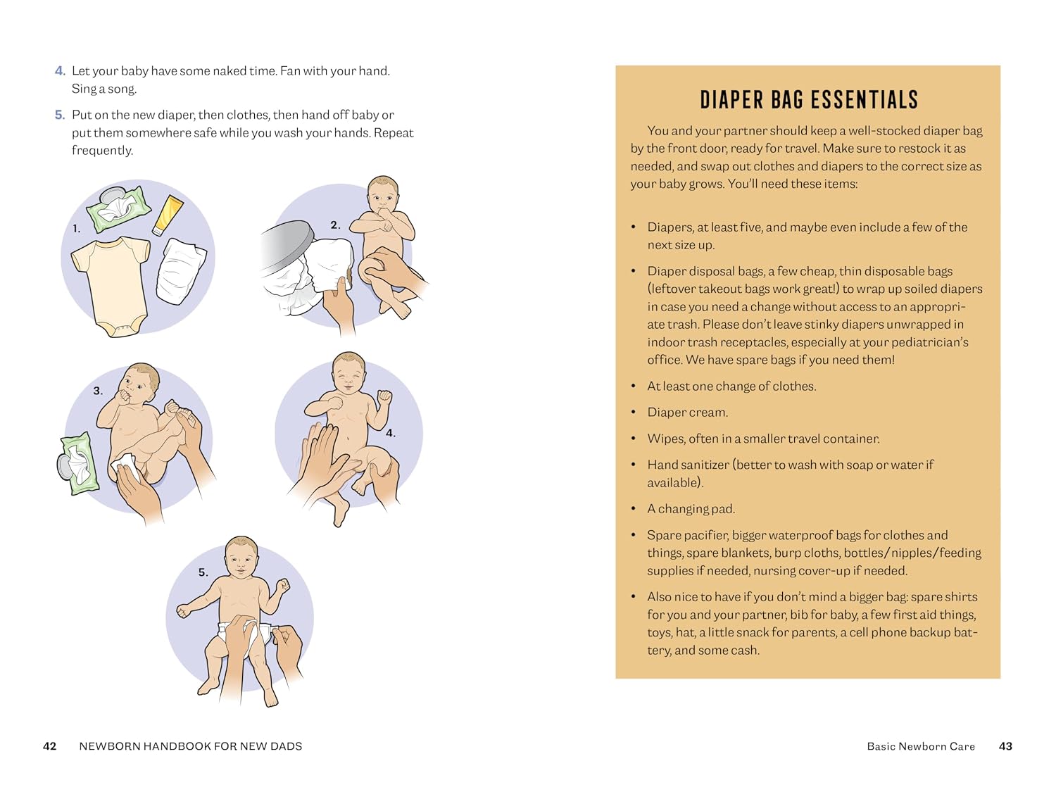 Newborn Handbook for New Dads: Expert Advice on How to Navigate Baby's First Three Months