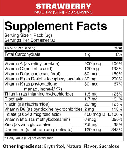 MTN OPS Multi-V STM Multivitamínico Diario – Vitamina D3: favorece la absorción y utilización normal del calcio y – Image 2