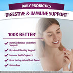 Digestive Advantage Gominolas Probióticas Diarias para Salud Digestiva e Inmunológica, Sabor Superfruit, 180 unidades (Envase de 2)
