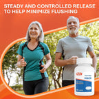 Rugby Timed-Release Niacin 1000mg, 100 Comprimidos
