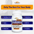Gabatrol Daily – Suplemento de GABA de origen vegetal – 120 cápsulas vegetales