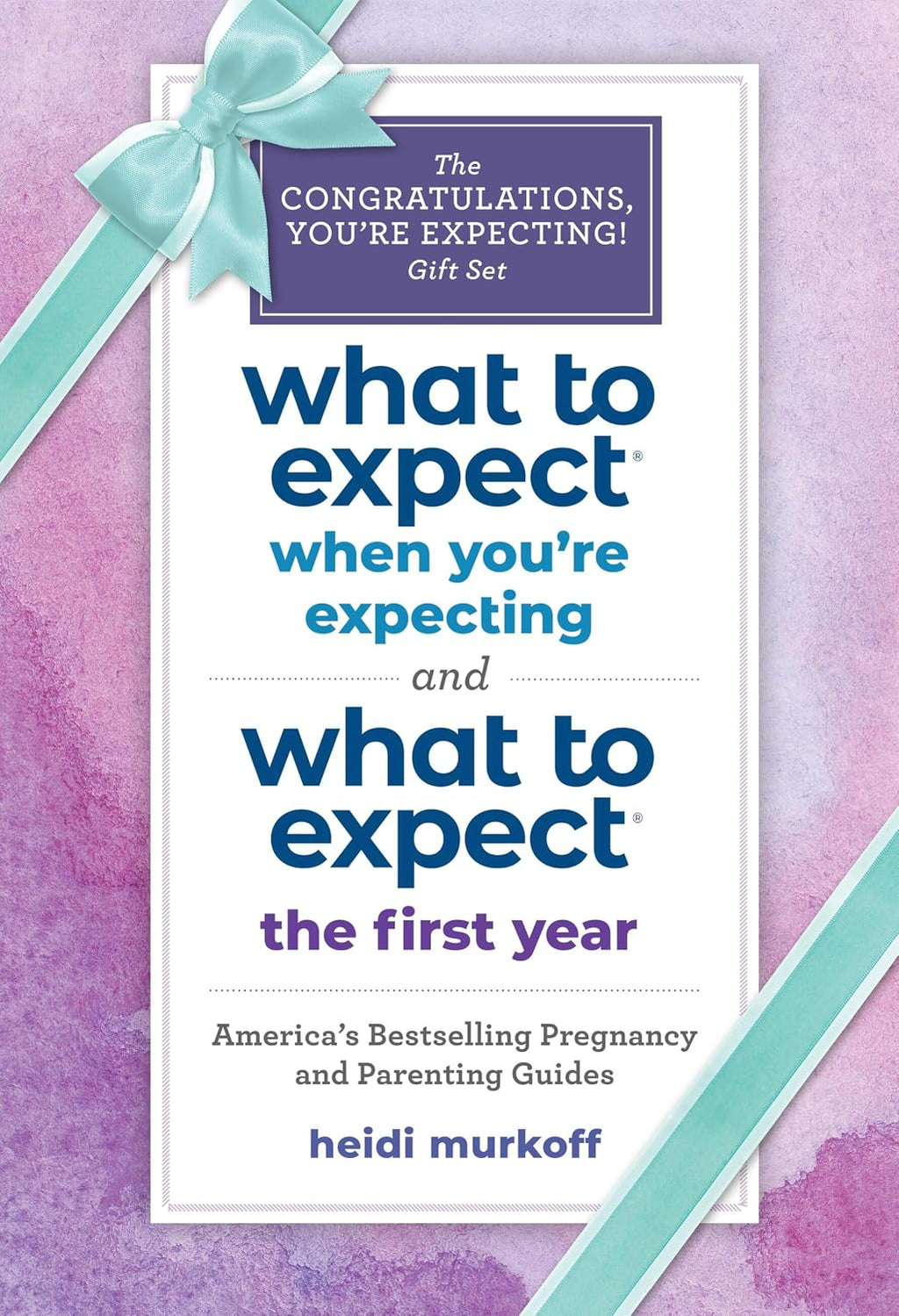 What to Expect: Pack de regalo ¡Felicidades, estás esperando! (Incluye Qué esperar cuando estás esperando y Qué esperar el primer año)