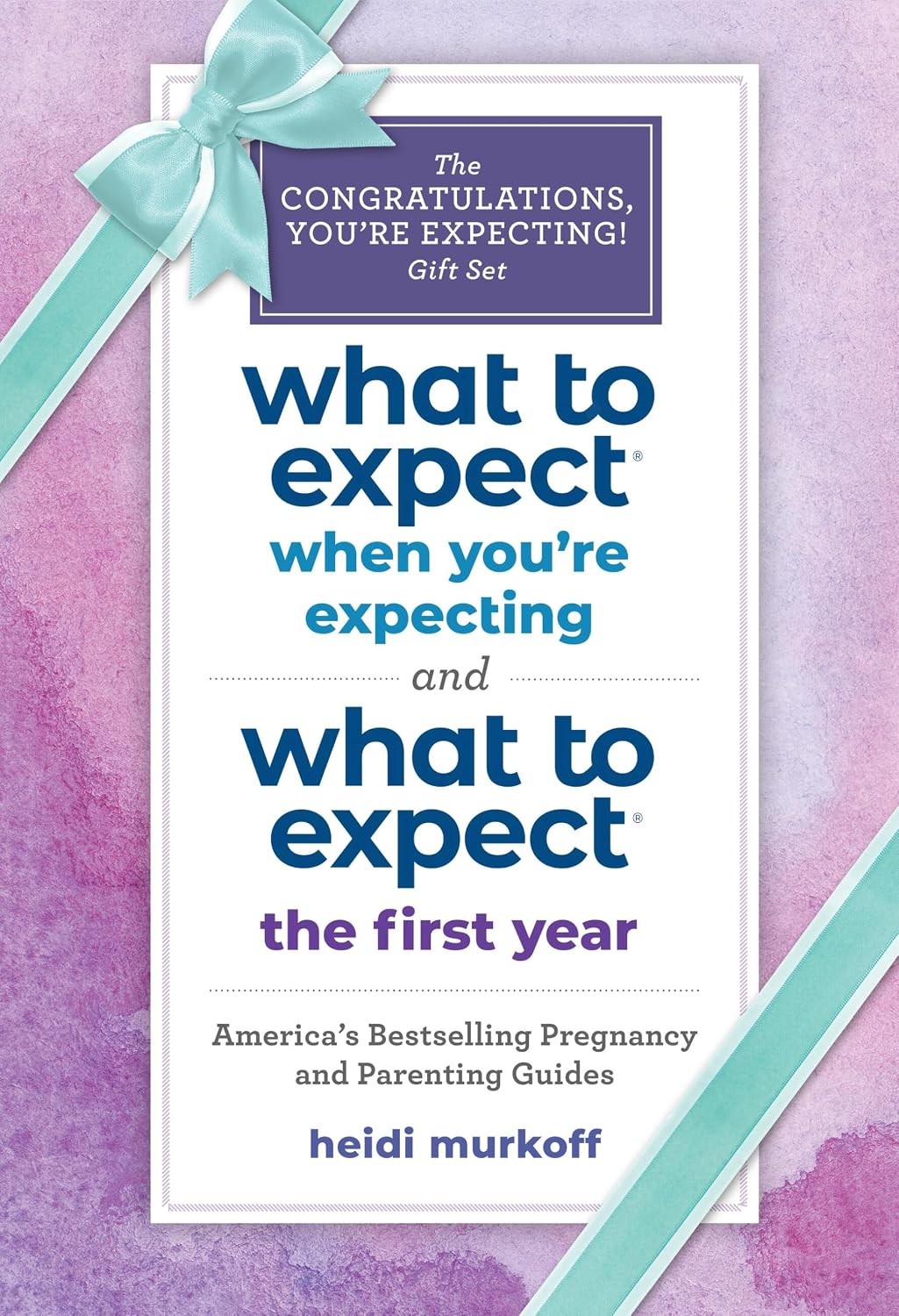 What to Expect: Pack de regalo ¡Felicidades, estás esperando! (Incluye Qué esperar cuando estás esperando y Qué esperar el primer año)