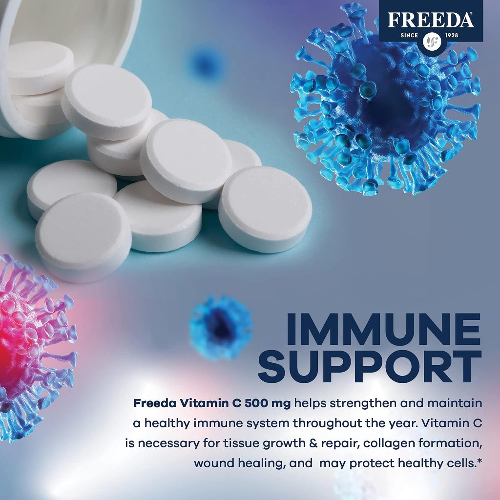 FREEDA Vitamina C Vegana 500mg – 250 Comprimidos