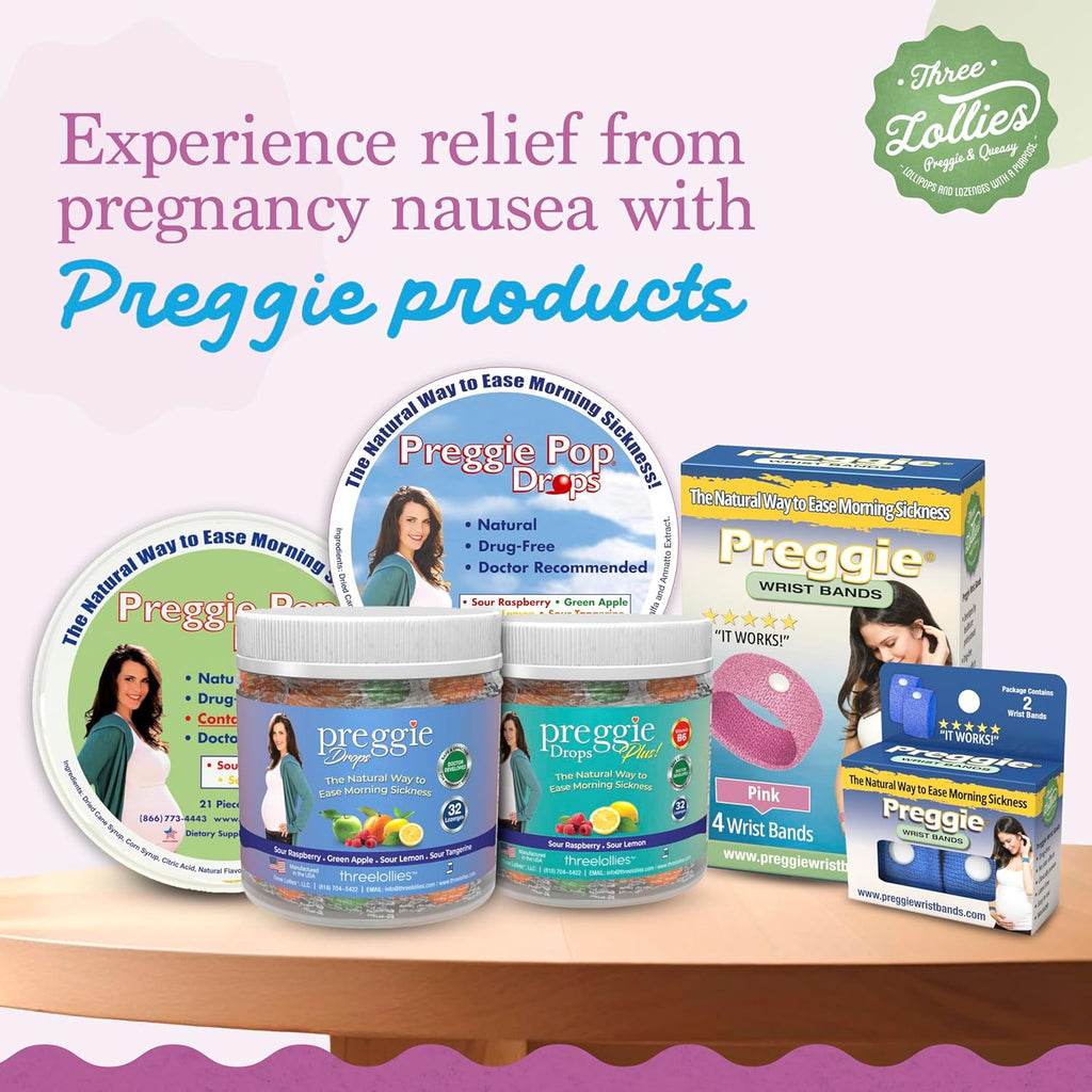 Three Lollies Preggie Hydration Packets - Sobres de hidratación para embarazo, sabor mixed berry, 10 unidades