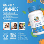 MaryRuth Organics Gomitas de Vitamina C Veganas - 60 Gomitas