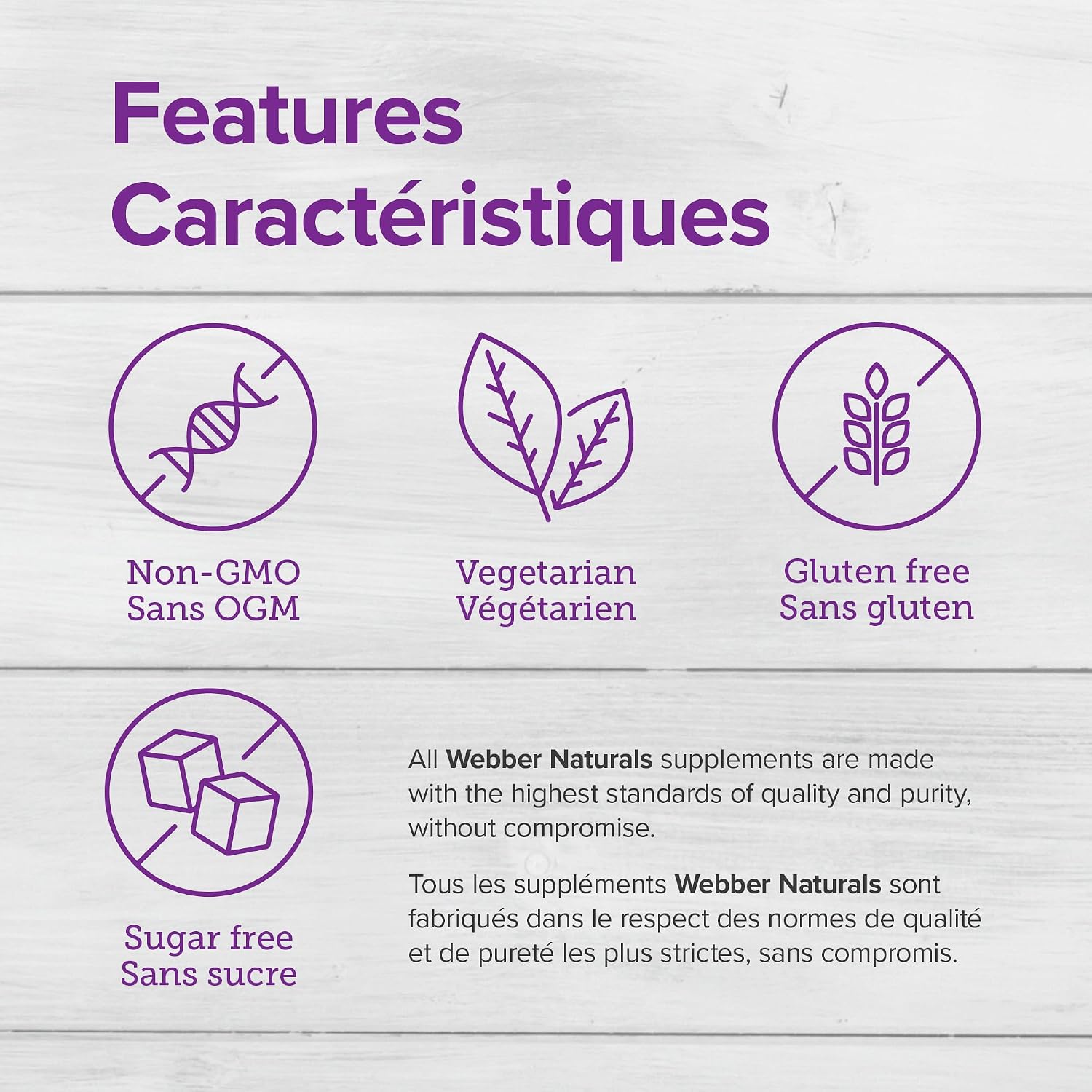 Webber Naturals Vitamina C Masticable 500 mg, 120 Comprimidos Sabor Naranja