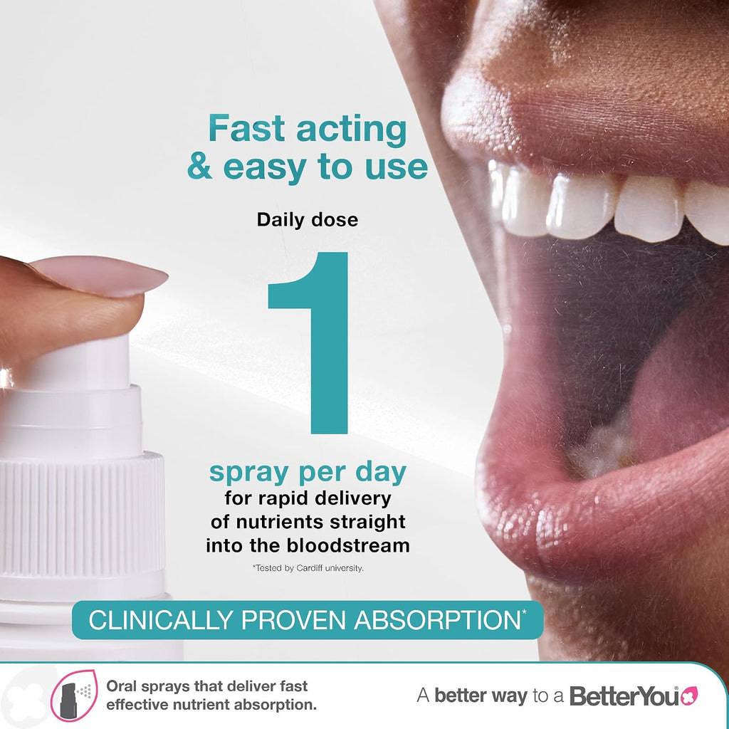 Atrilly DLux4000 Vitamina D3 Spray Oral 4000 IU - Sabor Menta Natural