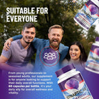 (2 Pack) Synaptic XR Cápsulas, SynapticXR, Synaptic XR Core Focus, Synaptic XR Brain Caps, Synaptic XR Advanced Formula 120 Cápsulas para 2 Meses