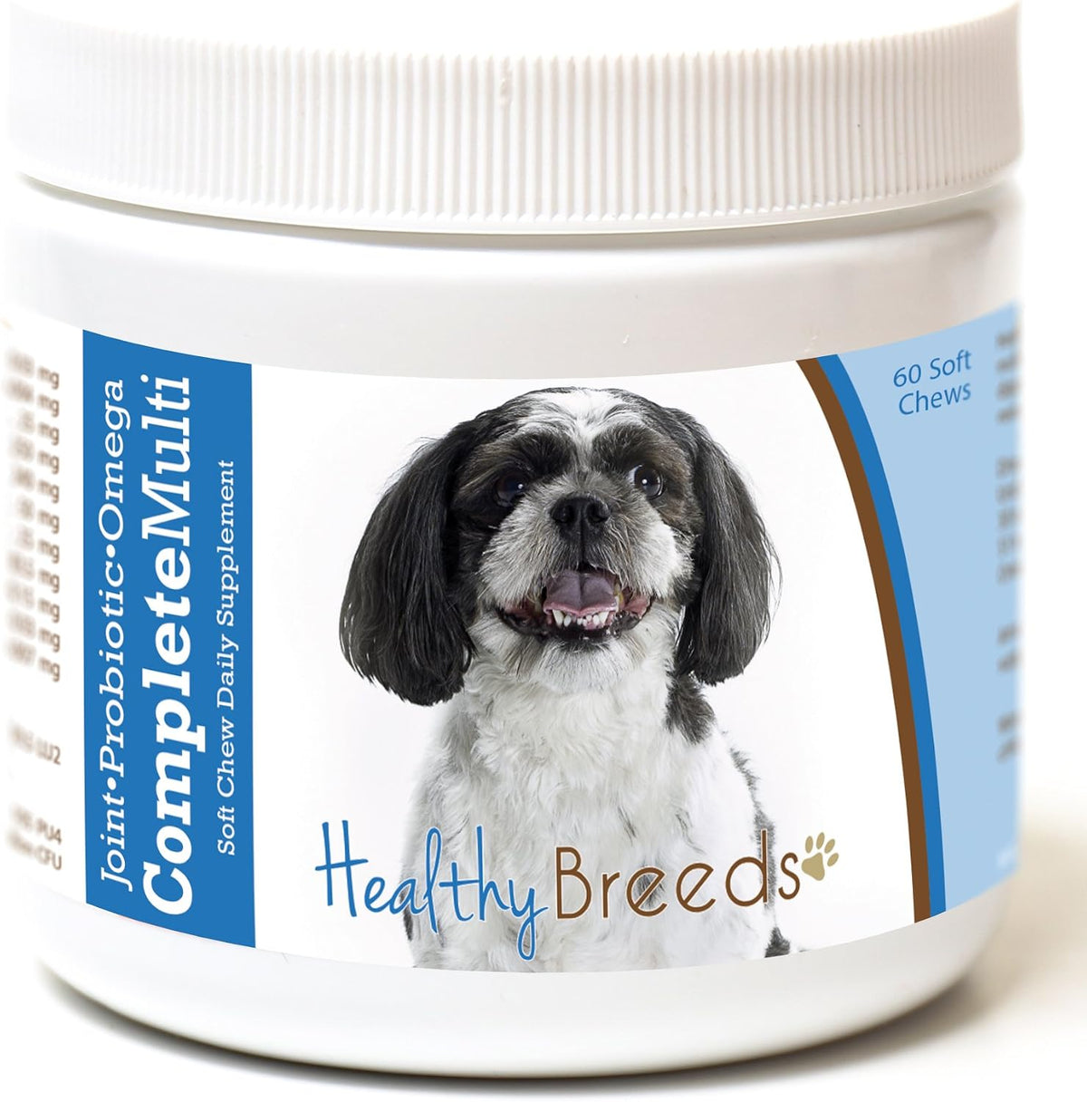 Healthy Breeds Shih-Poo All in One Multivitamin Soft Chew 60 Count – Image 1