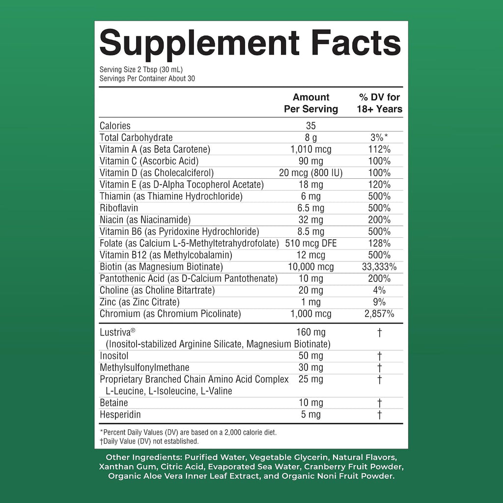 MaryRuth's Multivitamínico Líquido para Mujeres con Biotina 10000mcg - 887 ml
