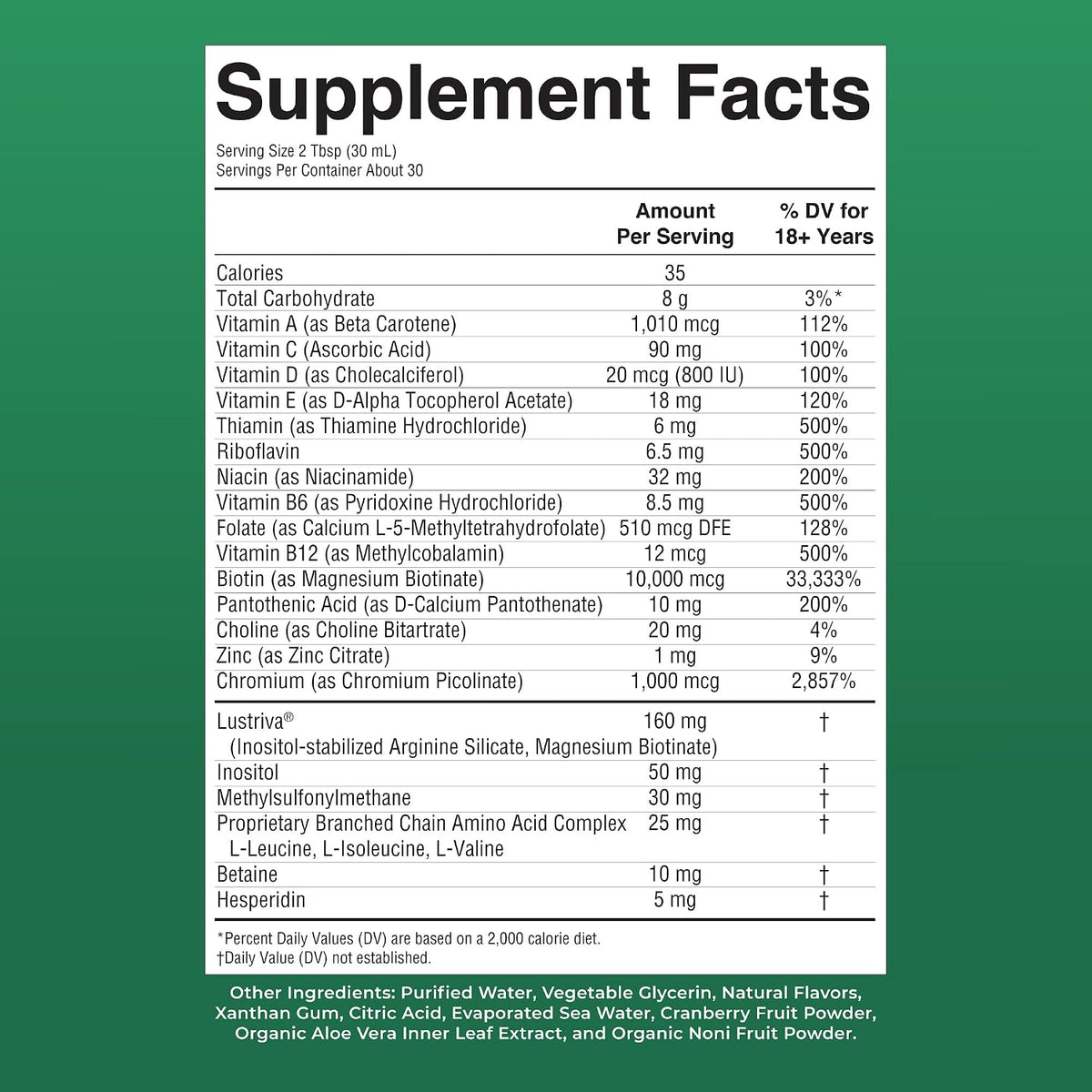 MaryRuth's Multivitamínico Líquido para Mujeres con Biotina 10000mcg - 887 ml - görsel 9