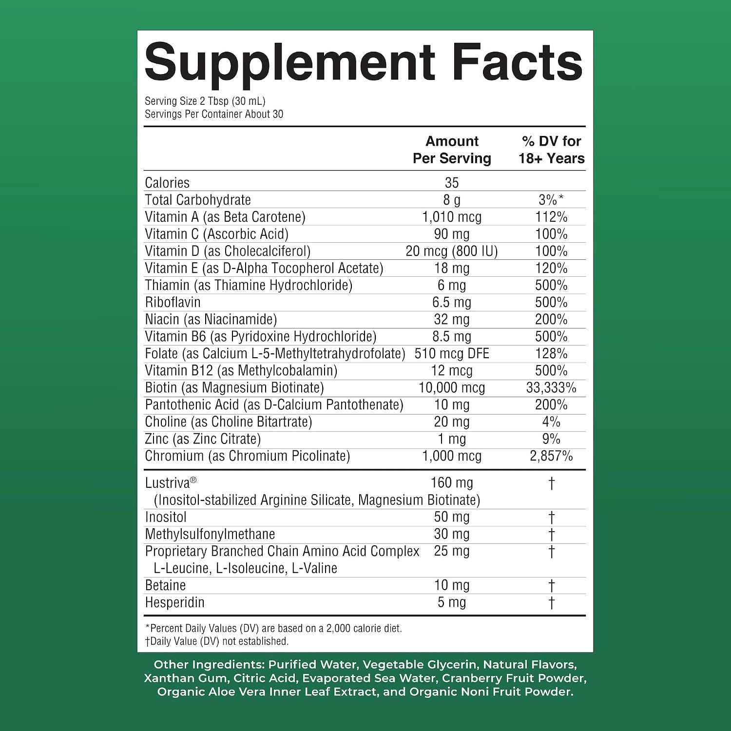 MaryRuth's Multivitamínico Líquido para Mujeres con Biotina 10000mcg - 887 ml
