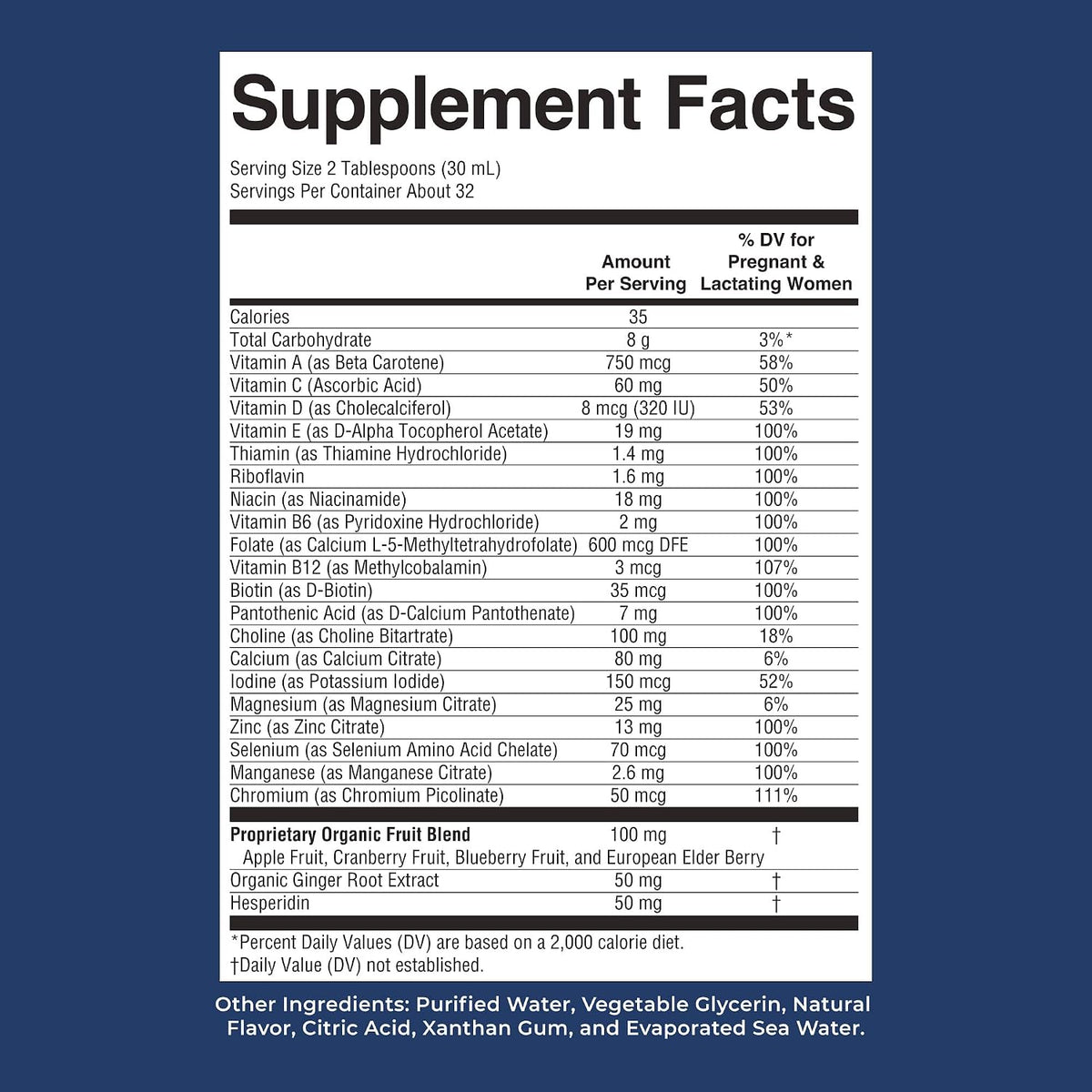 MaryRuth's Multivitamínico Líquido Prenatal – Sin gluten, sin lácteos, sin frutos secos, sin azúcar. – Image 9