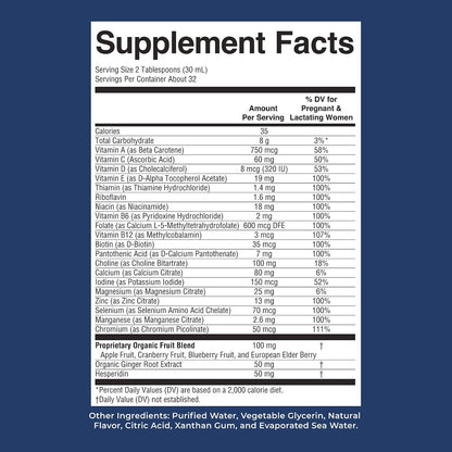 MaryRuth's Multivitamínico Líquido Prenatal – Sin gluten, sin lácteos, sin frutos secos, sin azúcar. – Image 9