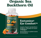eyetamins® by OPTASE® Eye Comfort™ - 60 Cápsulas Blandas - Suplemento Ocular con Omega-7 de Espino Amarillo