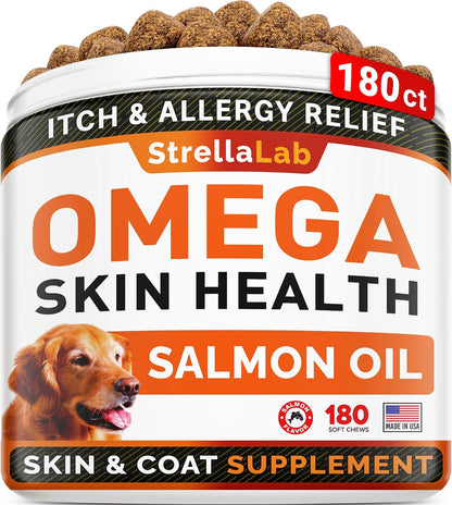 StrellaLab Omega 3 para Perros - 360 – Perros pequeños (menos de 10 kg): 1 golosina al día. – Image 9