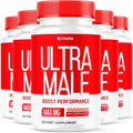 Ultra Male Pills (Pack de 5) - 300 Cápsulas, Fórmula Avanzada para Hombres