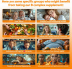Complejo B Metilado con Vitamina C y Zinc - 120 Gomitas