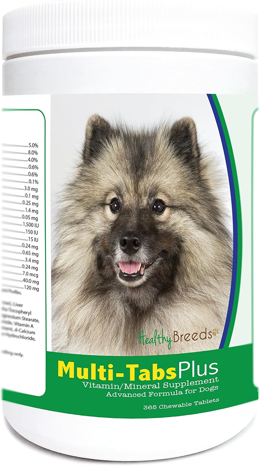 Healthy Breeds Multi-Tabs Plus Comprimidos Masticables Multivitamínicos para Perros 365 uds