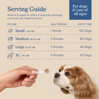 Fera Pets Postbióticos Plus Prebióticos para Perros y Gatos, 120 Dosis