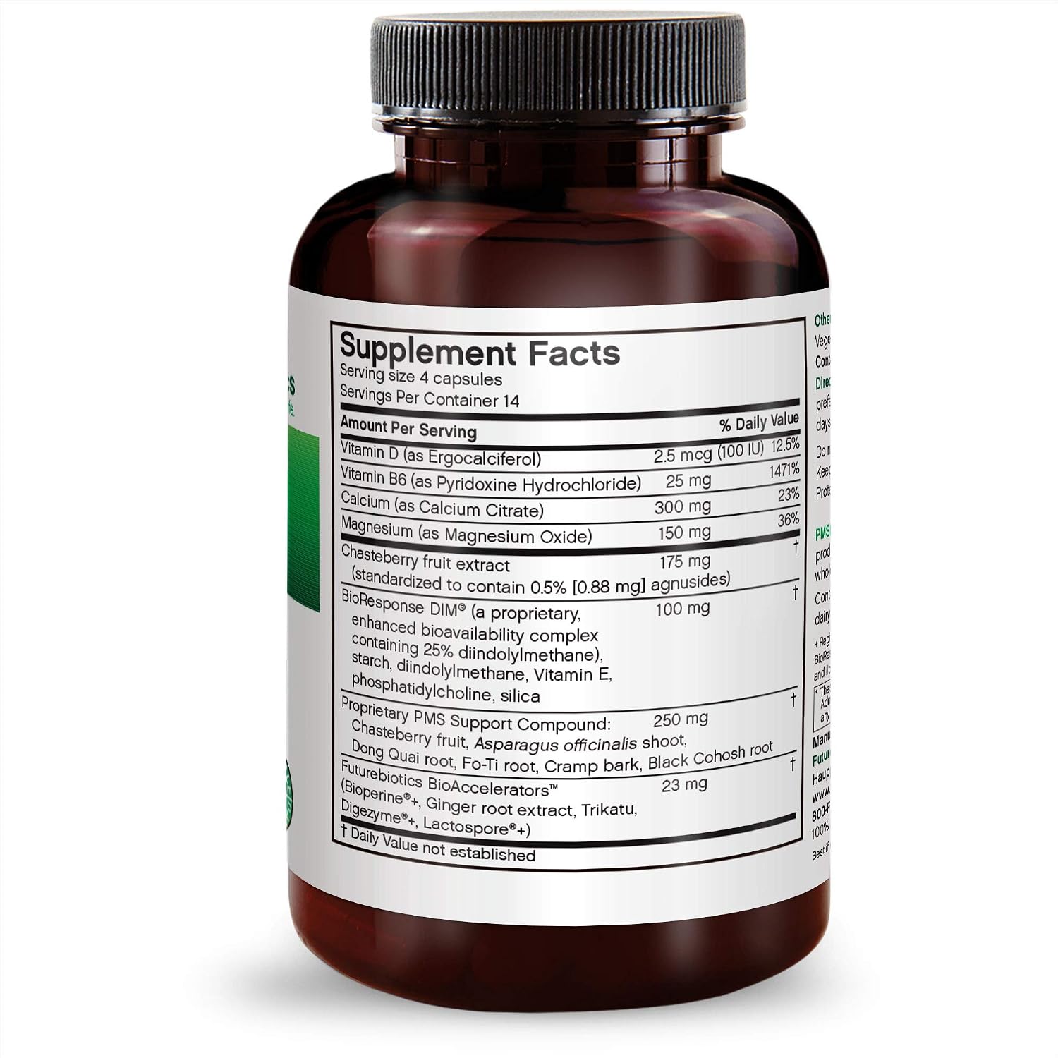 Futurebiotics Pmsharmony - Hormone Balance Vegetarian Capsules, 56 Capsules