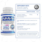 MAAC10 NMNH (Dihidronicotinamida Mononucleótido) 250 mg por Dosis | 60 Cápsulas | Uthpeak™