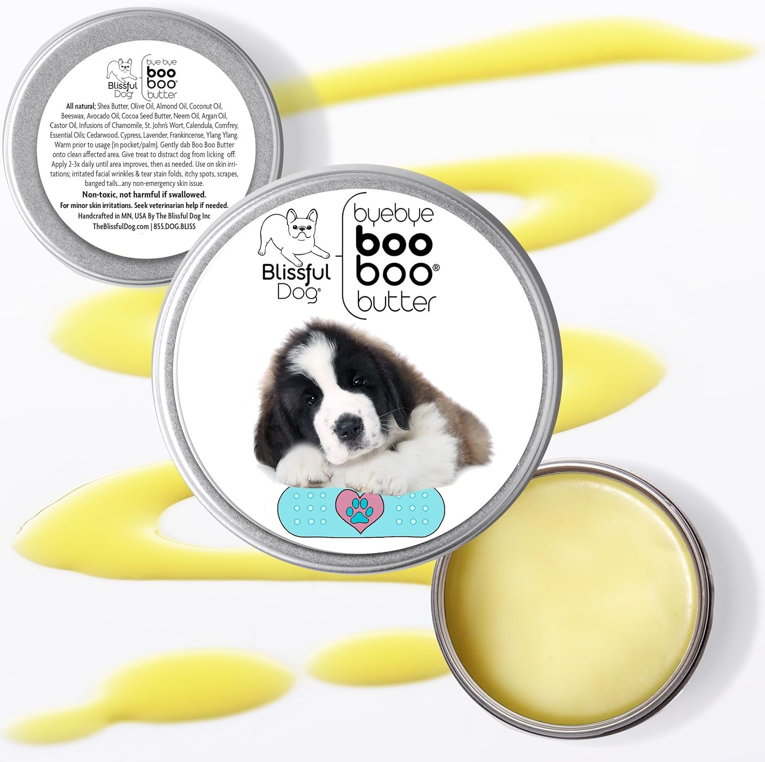The Blissful Dog Saint Bernard Boo Butter, 473 ml (16 oz)