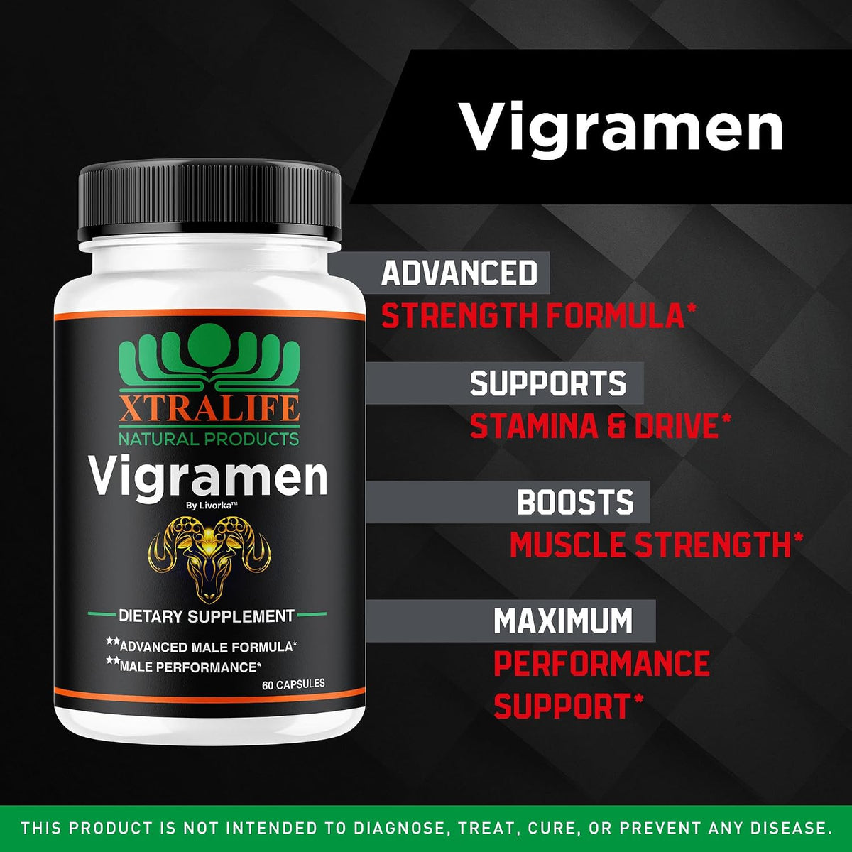 Vigramen Pills for Men - Cápsulas Multivitamínicas Naturales, 60 Unidades – Image 2