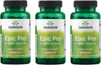 Swanson Epic-Pro 25 Cepas Probiótico con Prebiótico FOS - 30 mil millones UFC (30 Cápsulas Veganas DRcaps)