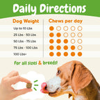INNER PAW Probióticos para Perros con Enzimas Digestivas y Prebióticos – 120 Masticables Sabor Pollo