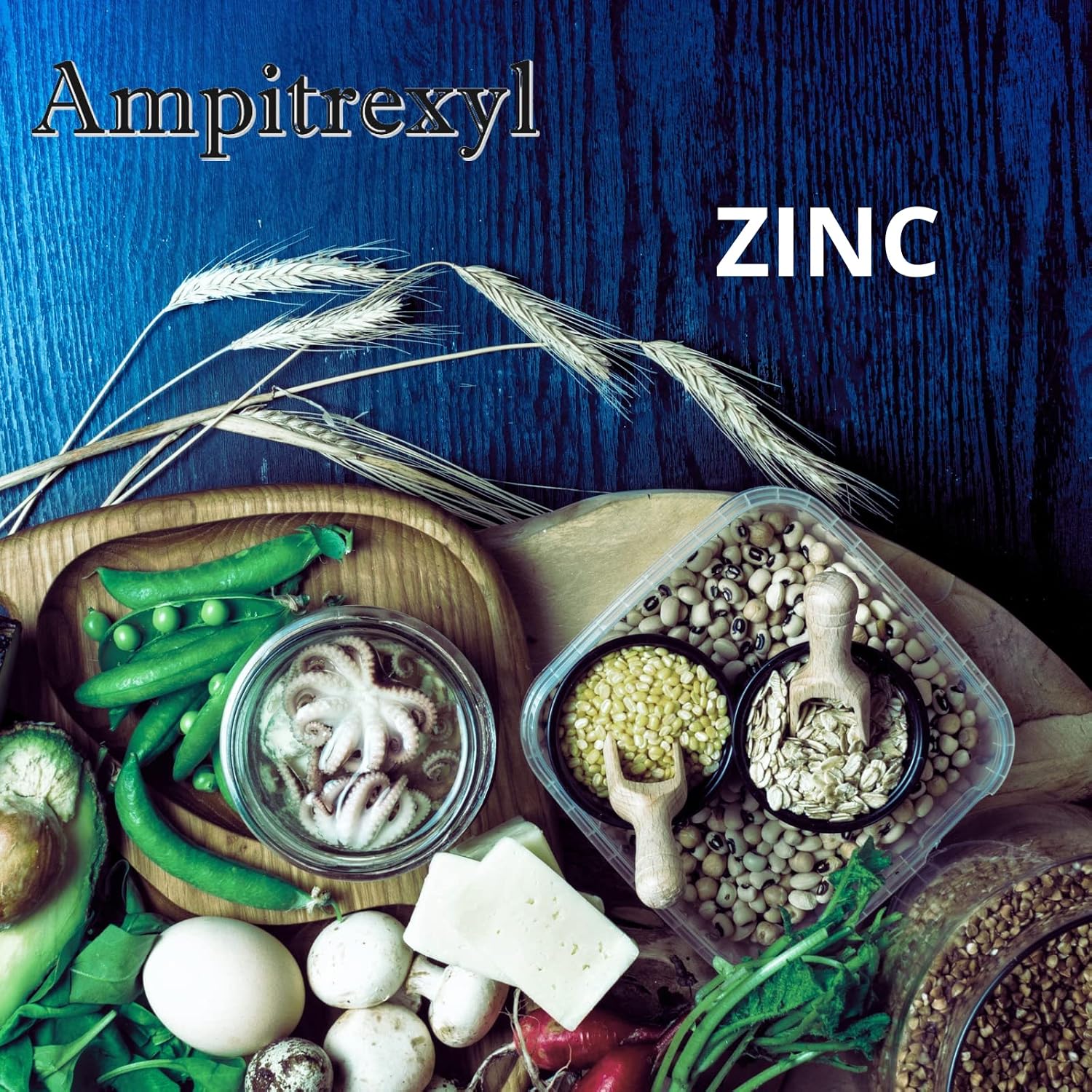 Ampitrexyl Fórmula 100% Natural - Vitamina C y Zinc - 30 Cápsulas - 500 mg