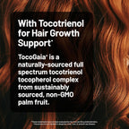 NatureWise Multivitamínico Líquido para el Crecimiento del Cabello con TocoGaia® - Sin Azúcar, Vegano - 887 ml