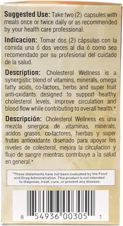 Bio Nutrition Cholesterol Wellness 60 VGC 2 – La vitamina C y la vitamina E contribuyen a la protección de las – Image 3