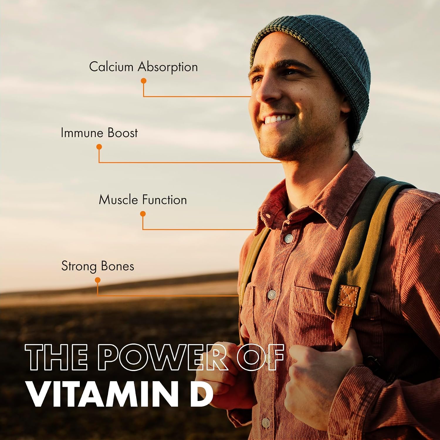 Incite Nutrition Vitamina D3 5000 IU - 400 Microcomprimidos de Colecalciferol - Suplemento Vegetariano - Alta Concentración