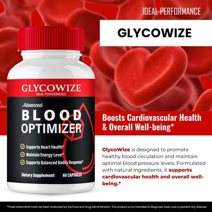 Glycowize Blood Optimizer Cápsulas - Suplemento Premium para Circulación y Niveles Estables (2 Paquetes) – Image 4