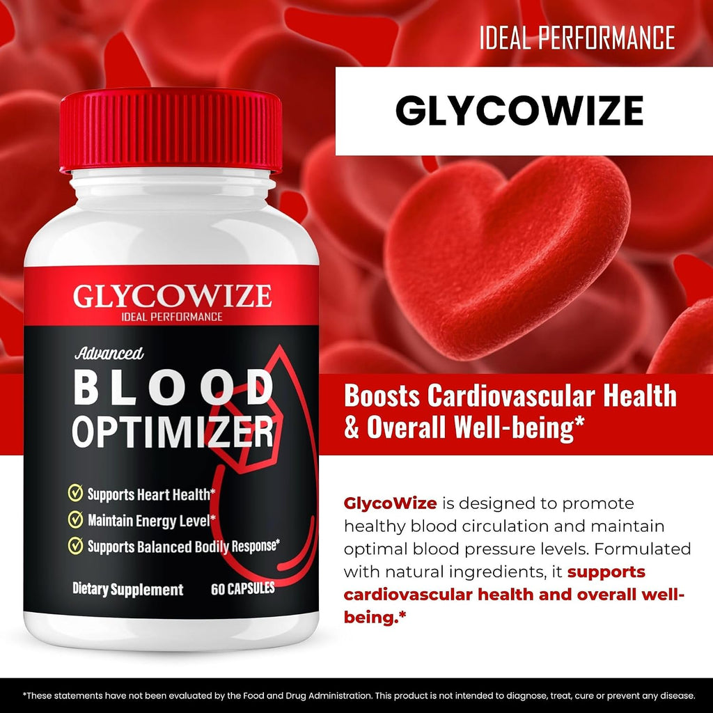 Glycowize Blood Optimizer Cápsulas (60 cápsulas)