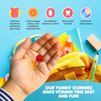 DR. MORITZ Gomitas de Saúco para Niños (60 unidades) y Multivitamínico Infantil en Gomitas (120 unidades) - Pack de 2
