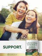 Carlyle Vitamina C Liposomal 2200 mg - 90 Cápsulas Blandas