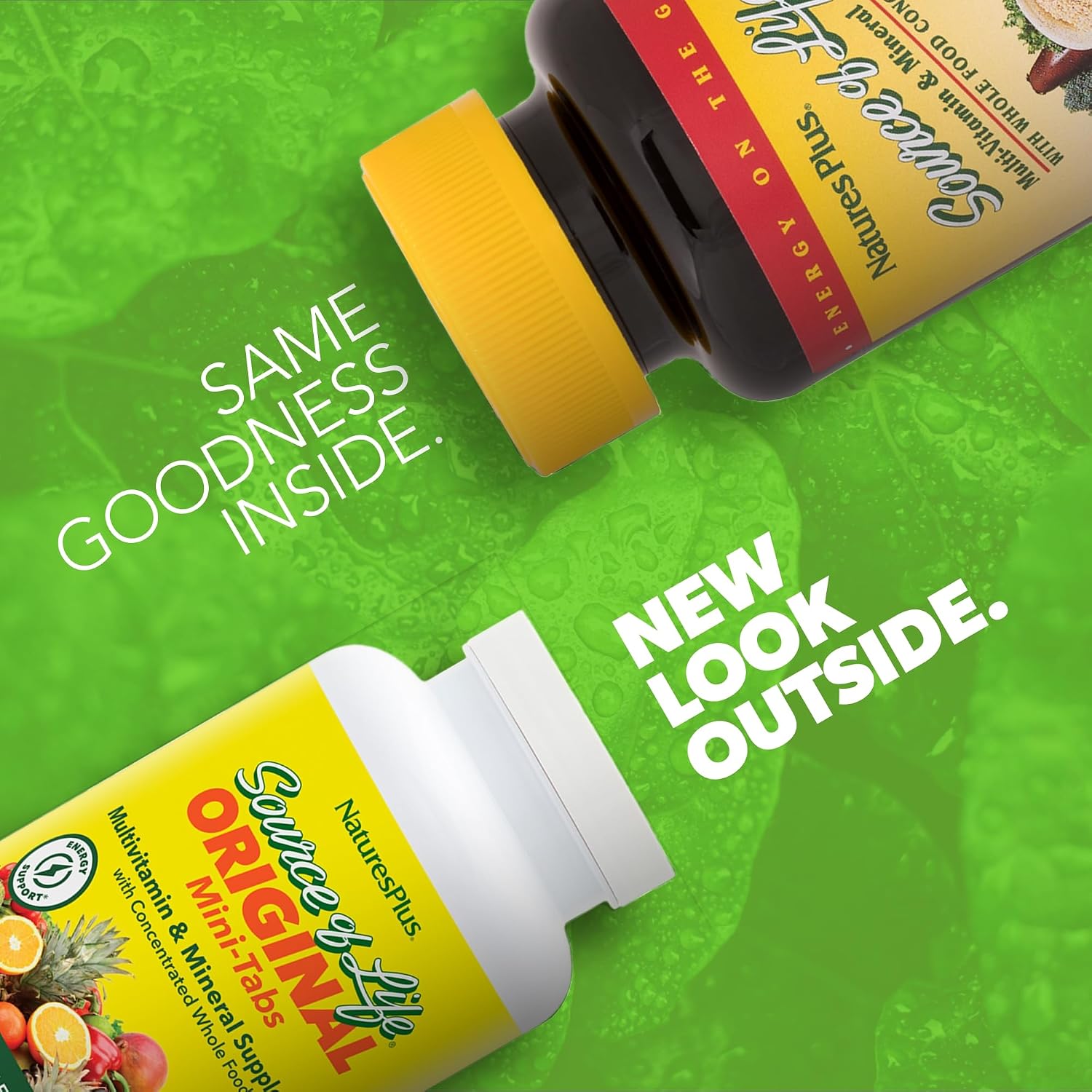 NaturesPlus Source of Life Multivitamínico y Mineral, 360 Mini-Comprimidos