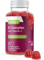Viteey Complejo B en Gomitas con Vitamina C - 60 Gomitas