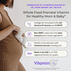 Vitaminas Prenatales Whole Food - 120 Cápsulas - Apoyo Natural para la Salud Materna y Fetal