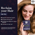 Hair GRO | Biotina y Complejo de Tocotrienoles | 180 Comprimidos