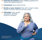 Bariatric Fusion One Per Day Multivitamínico Bariátrico con Hierro para Mujeres - 90 Cápsulas (3 Meses)