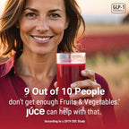 Terra Kai Organics JUCE Reds Superalimento Orgánico en Polvo - Sabor Garden Berry (230g)