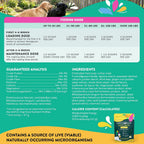 Happy Go Healthy Suplemento de Probióticos para la Salud Intestinal del Perro | Apoya la Digestión y el Sistema Inmunitario | Ingredientes Naturales | 21 dosis
